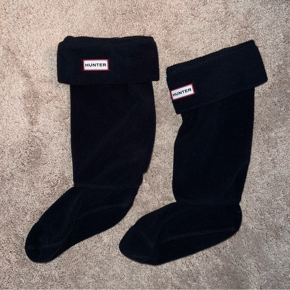 Hunter Women’s Black Boot Socks Size Medium (5-7) - Picture 3 of 5